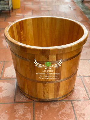 bồn tắm gỗ cho spa