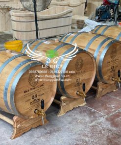 thùng đựng rượu gỗ sồi