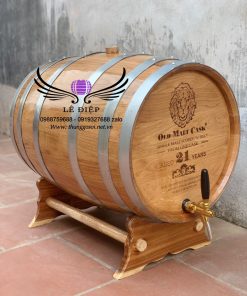 thùng rượu gỗ sồi 100l