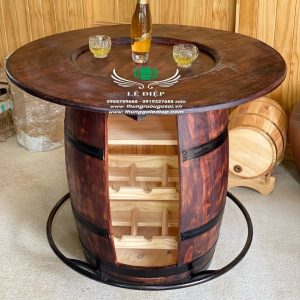 thùng rượu gỗ thông
