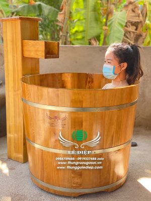 thùng tắm gỗ thuốc bắc thùng tắm gỗ thuốc bắc