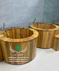 bồn tắm gỗ cao cấp